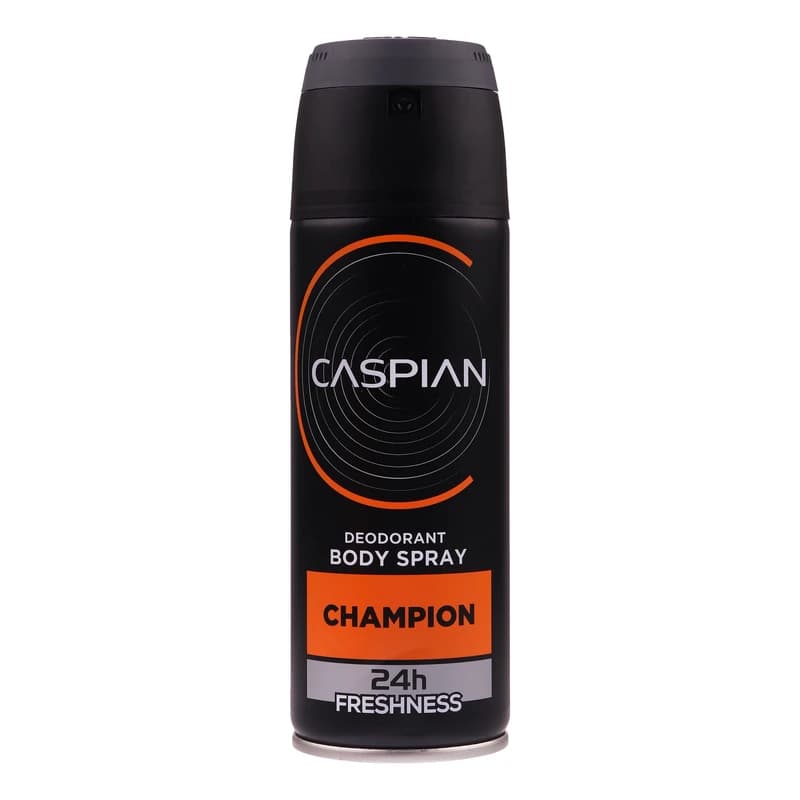 اسپری دئودورانت بدن مردانه کاسپین مدل CHAMPION حجم 150 میلی لیتر — تصویر ۳