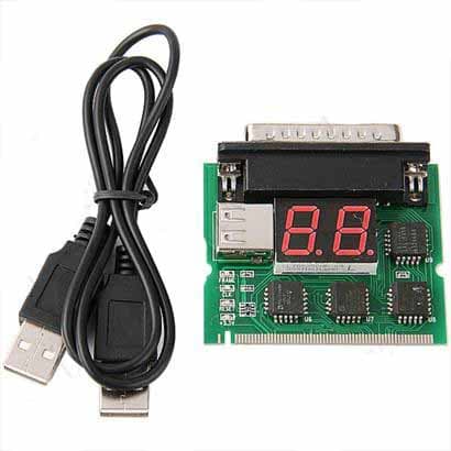 دیباگر و عیب یاب لپ تاپ 2 نمایشگر (mini PCI & LPT) — تصویر ۷