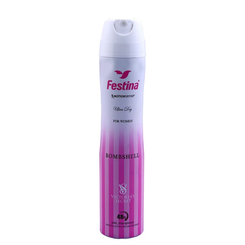 اسپری خوشبو کننده زنانه فستینا Festina رایحه ویکتوریا سکرت VICTOR SECRET حجم 200 میل — تصویر ۲
