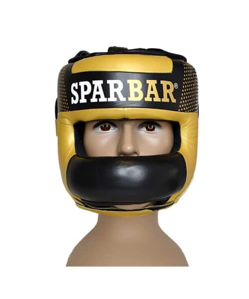 کلاه بوکس چرم SPARBAR مدل Face Bar — تصویر ۵