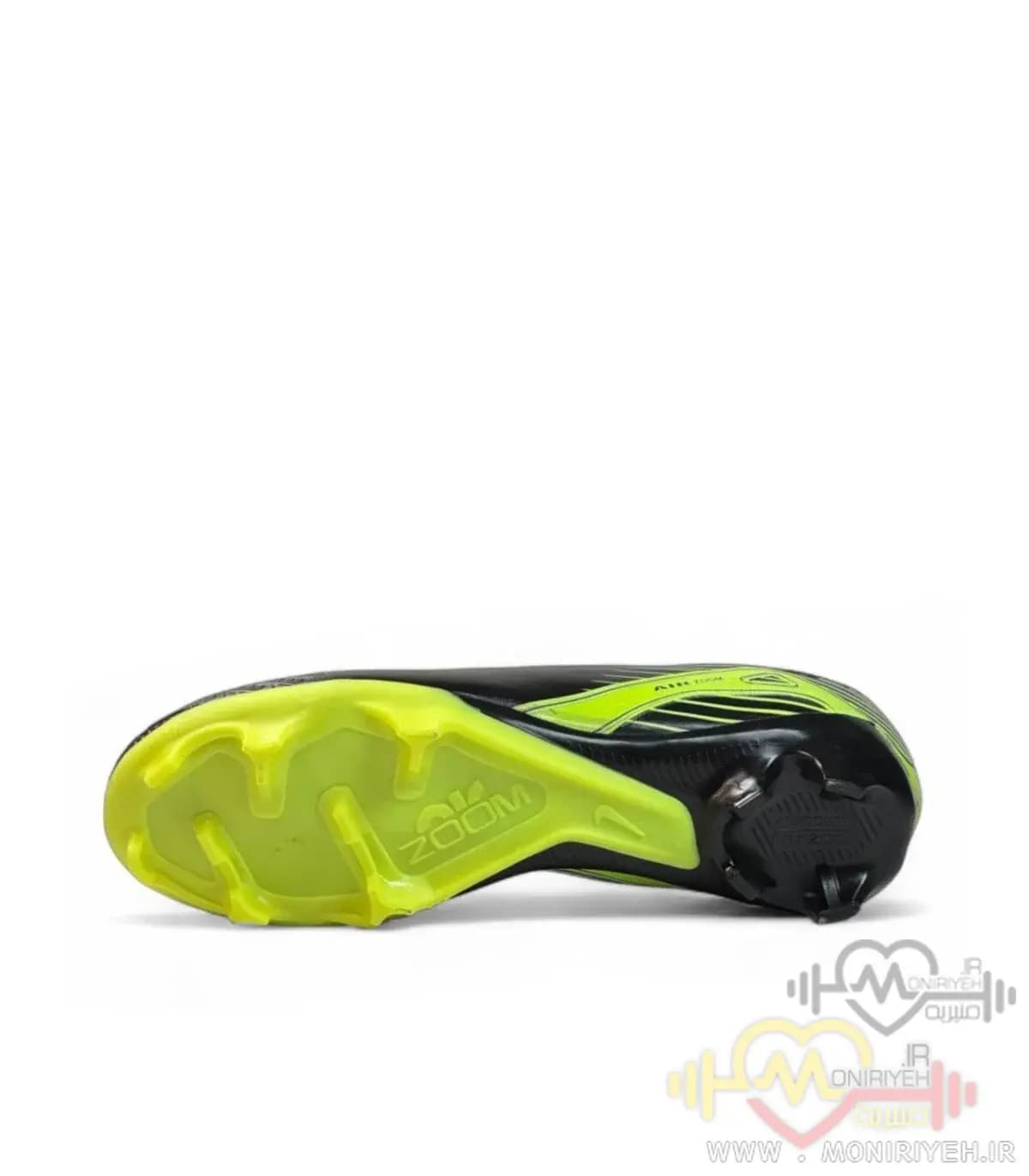 کفش فوتبال نایک Mercurial Vapor Air Zoom 16 مشکی سبز — تصویر ۲