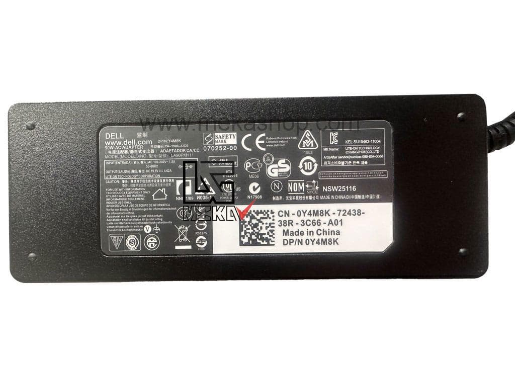 شارژر آداپتور لپ تاپ دل Dell 19.5V 4.62A Pin 7.4*5.0 — تصویر ۷