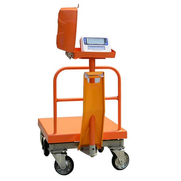 باسکول بی نظیر 600 کیلویی چرخ دار MB601L-sb12 — تصویر ۲