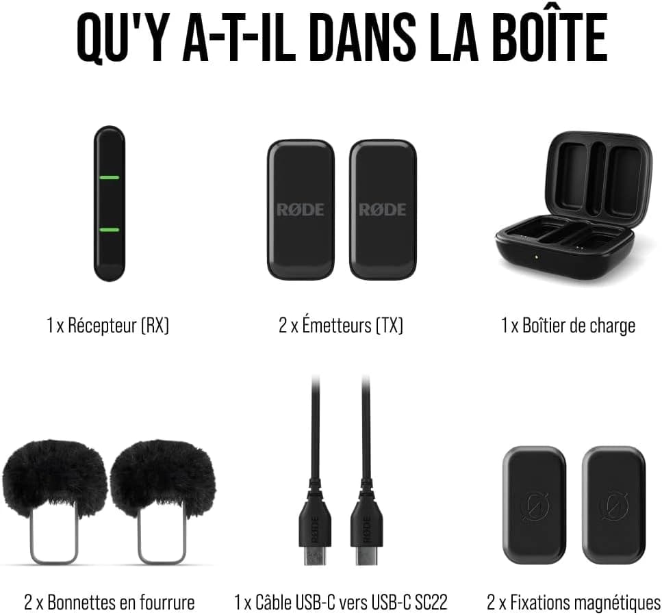 میکروفون وایرلس RØDE (رُد) Compact Wireless Microphone — تصویر ۳