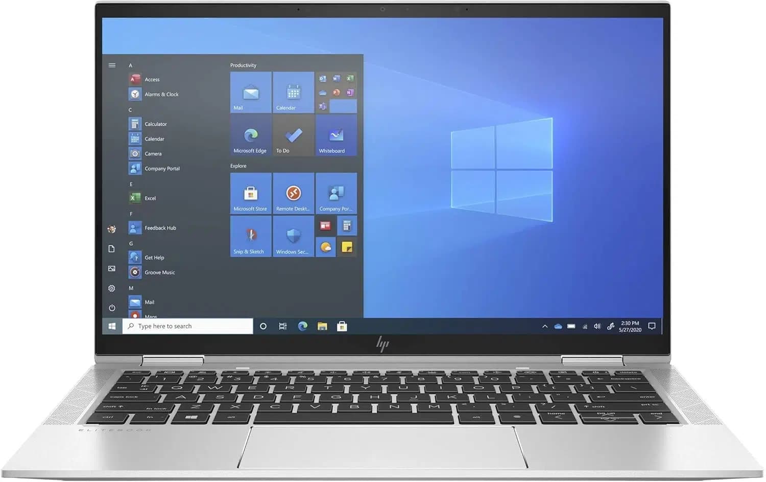 لپ تاپ 13.3 اینچی اچ پی مدل EliteBook 1030 G8 x360-i5 1145G7-16GB RAM-256GB SSD-Intel Iris Xe Graphics-FHD لمسی X360 — تصویر ۶