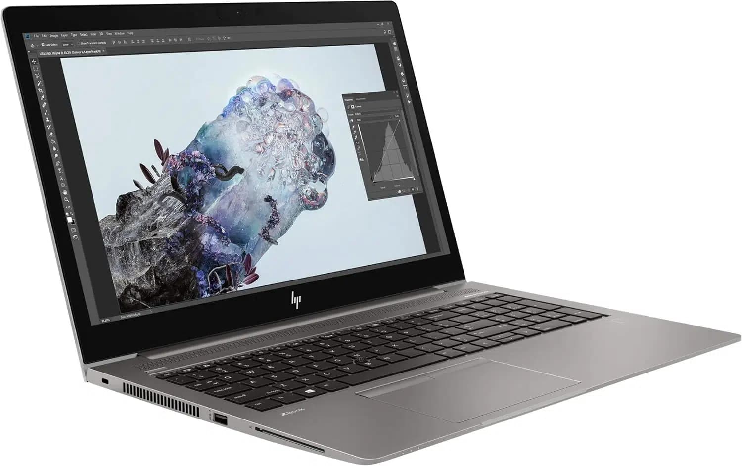 لپ تاپ 15.6 اینچی اچ پی مدل ZBook 15u G6-i7 8650U-16GB RAM-256GB SSD-2GB AMD Radeon Pro WX 3100 Graphics-FHD IPS لمسی — تصویر ۳