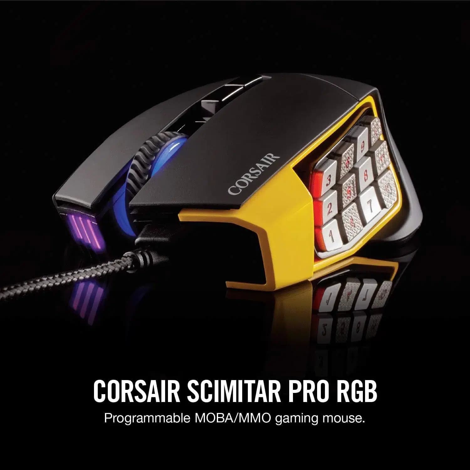 ماوس گیمینگ کورسیر Scimitar Pro RGB — تصویر ۳