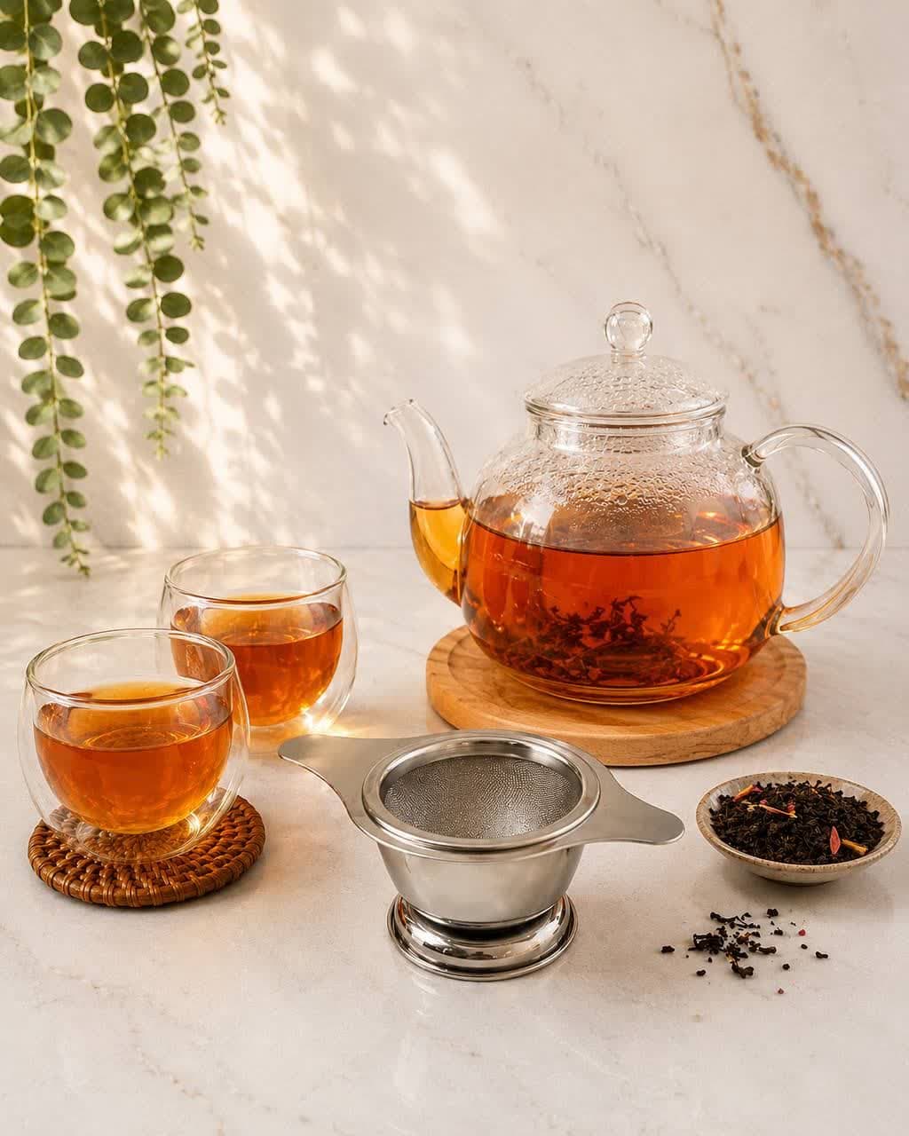 صافی چایی پایه دار — تصویر ۲
