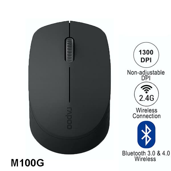 موس بیسیم رپو M100g Silent — تصویر ۴