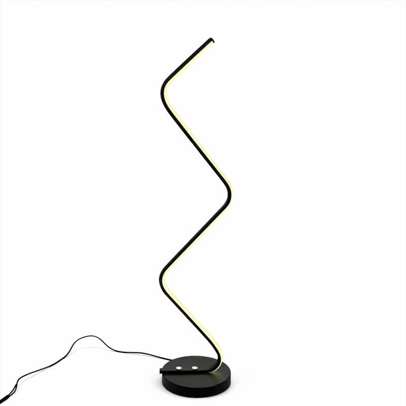 آباژور ایستاده مدرن LED مدل ضربان آلومینیومی کد SM217 — تصویر ۲
