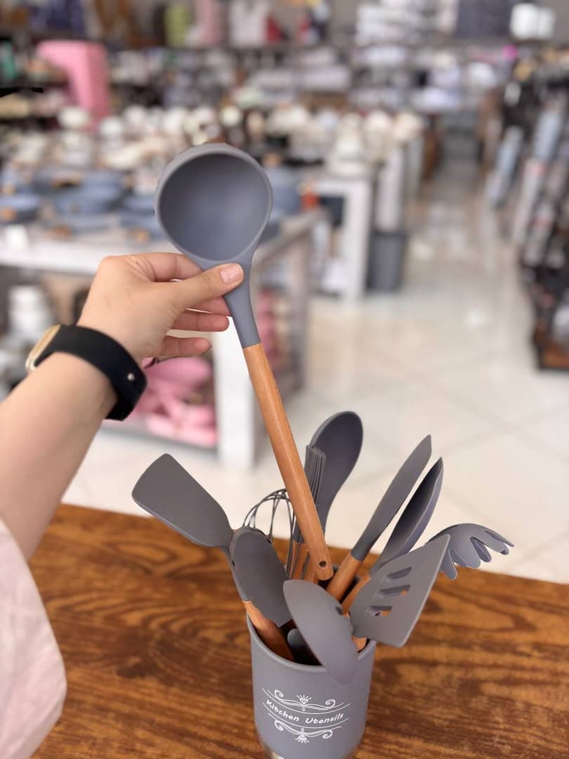 ست کامل ابزار اشپزخانه 12 پارچه Utensil Set محصول وارداتی — تصویر ۲