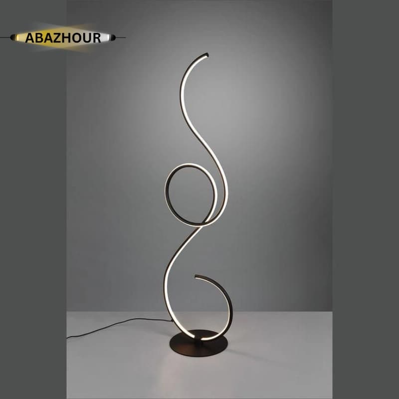 آباژور ایستاده مدرن LED با بدنه آلومینیوم کد SM132 — تصویر ۸