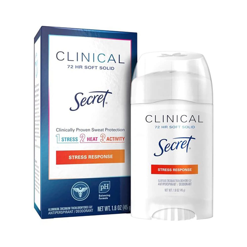 مام ضد تعریق کلینیکال سکرت Stress Response حجم 45 گرم — تصویر ۲
