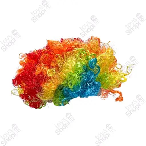 کلاه گیس و پوستیژ خارجی، موی فر دلقک