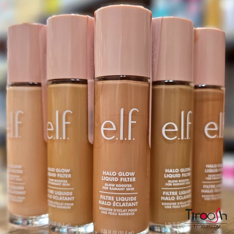 کرم پودر الف e.l.f. Halo Glow Liquid Filter — تصویر ۹