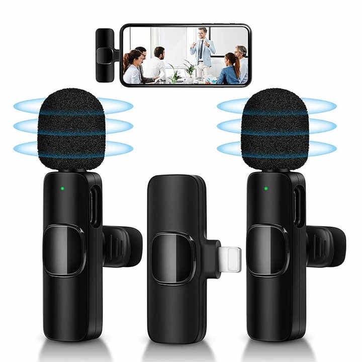 میکروفون یقه ای K9 Dual Type-c — تصویر ۱۱