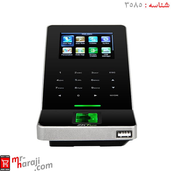دستگاه حضور و غیاب اثر انگشتی نانوتایم ZK F22 — تصویر ۶