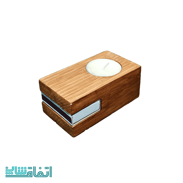 جاشمعی چوبی کبریت دار — تصویر ۲
