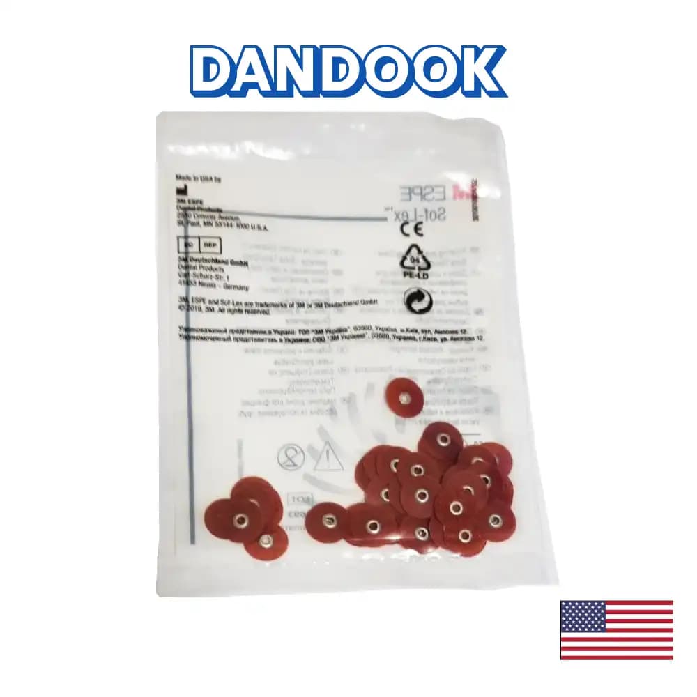 دیسک پرداخت سافلکس تری ام-3M Sof-Lex Dental Polishing Discs