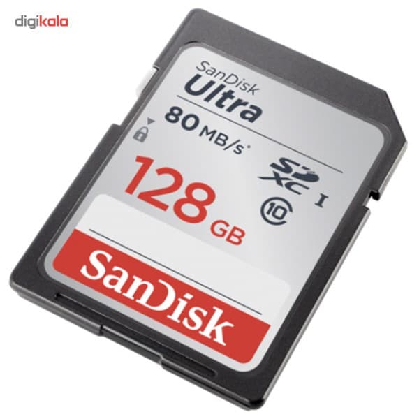 کارت حافظه SDXC سن دیسک مدل Ultra کلاس 10 استاندارد UHS-I U1 سرعت 533X 80MBps ظرفیت 128 گیگابایت — تصویر ۶