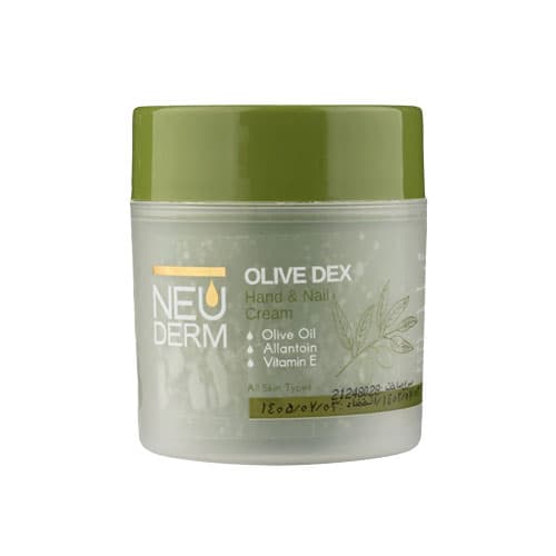 کرم دست و ناخن کاسه ای زیتون نئودرم|Neuderm Olive Dex Hand And Nail Cream 150ml — تصویر ۲