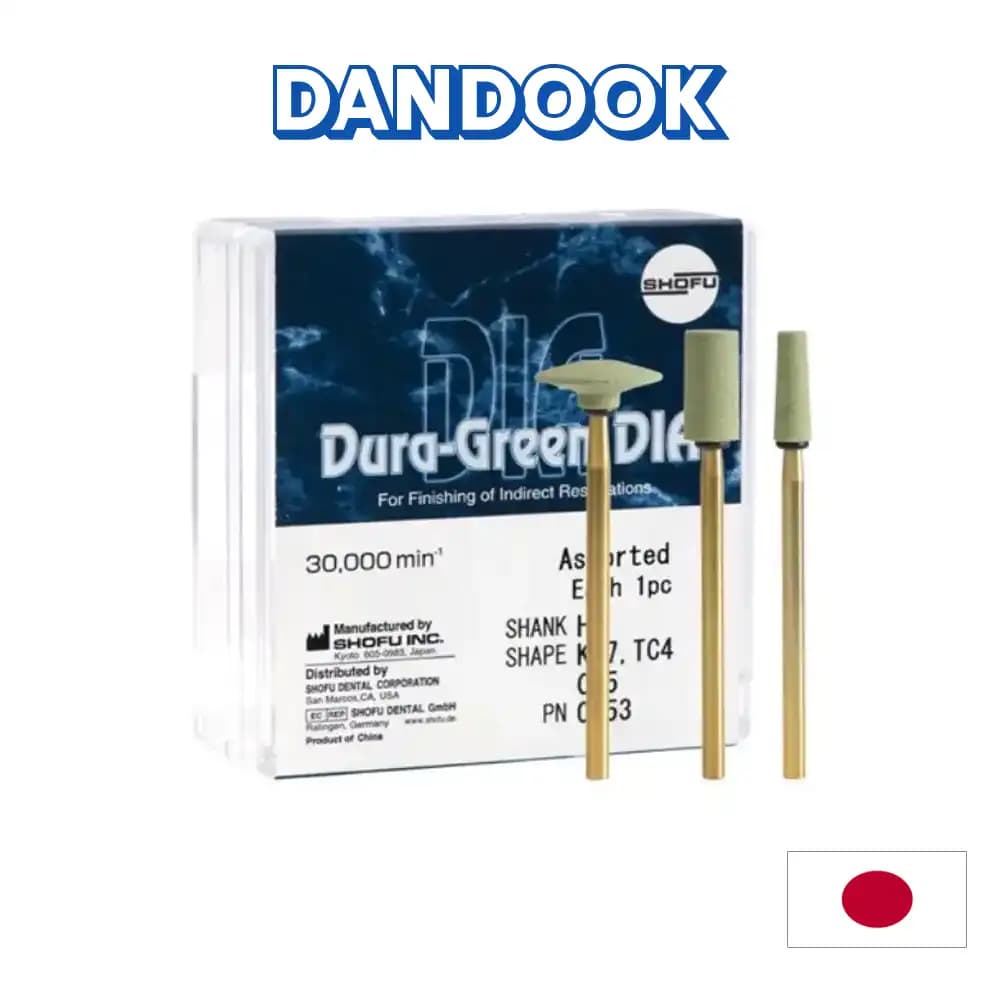 سنگ سبز زیرکونیوم و لیتیوم دیسیلیکات شوفو Dura-Green DIA — تصویر ۲