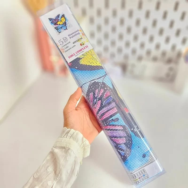 نقاشی الماسی فرشی بزرگسال 50*40 — تصویر ۹