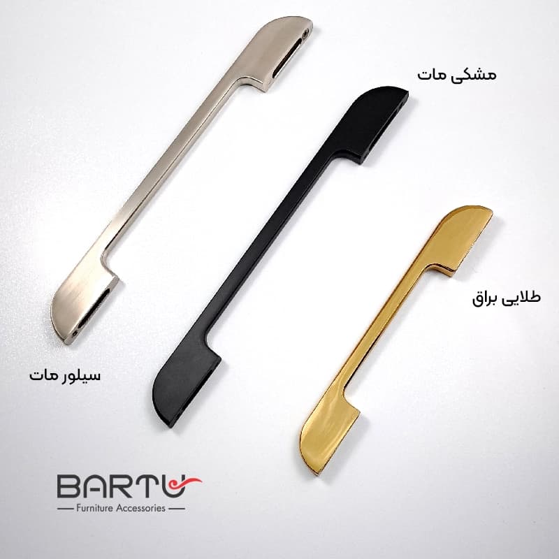 دستگیره کمد و کابینت ساتوری کد B114 — تصویر ۲