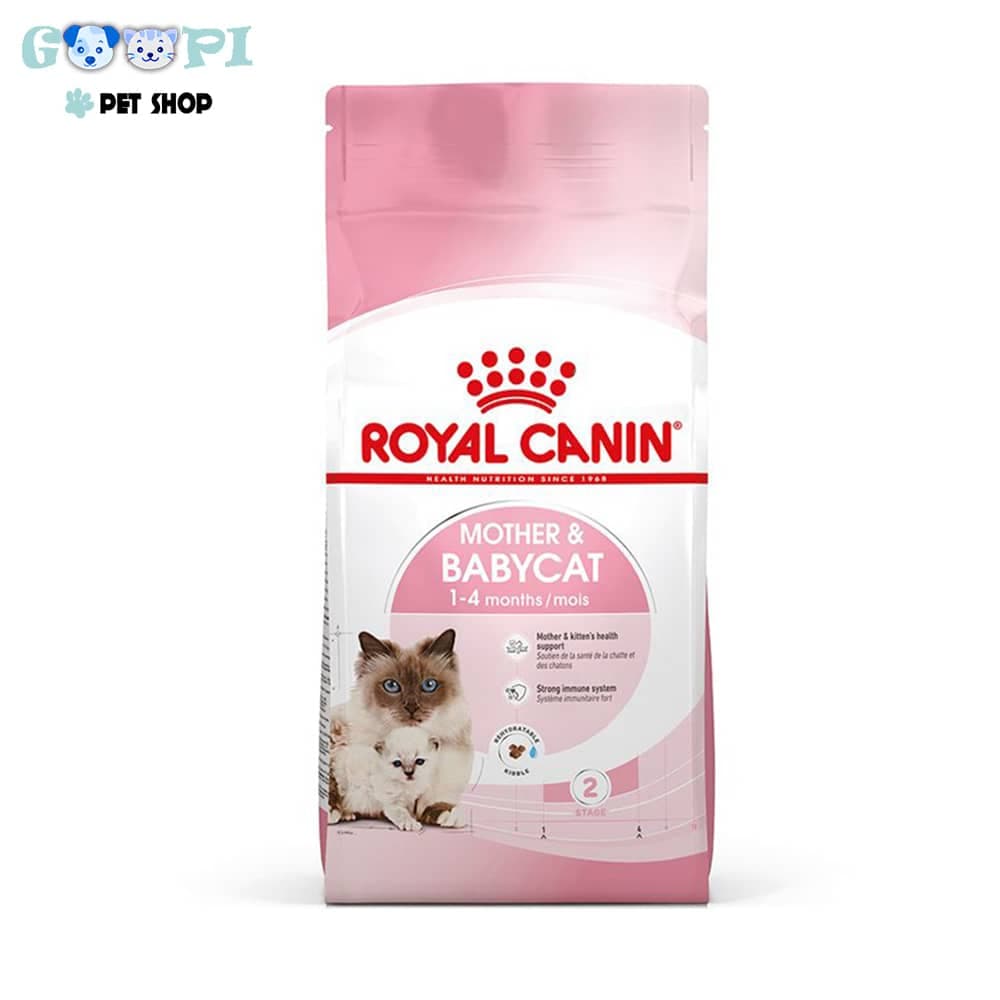 غذای خشک مادر و بچه گربه رویال کنین Royal Canin Mother & Babycat وزن 2 کیلوگرم — تصویر ۲
