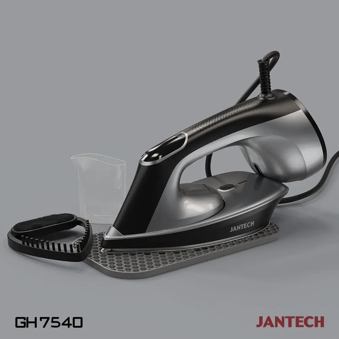 بخارگر و اتو دستی دوکاره ژانومه مدل GH7540 — تصویر ۶