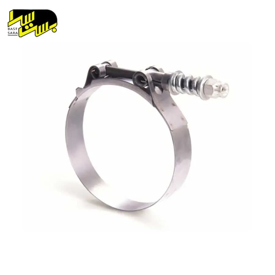 بست استیل فنردار فشار قوی کلمپر سایز 113-105