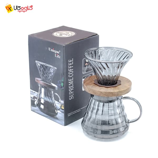 دریپر شیشه ای V60 یونیک لایف — تصویر ۱۱