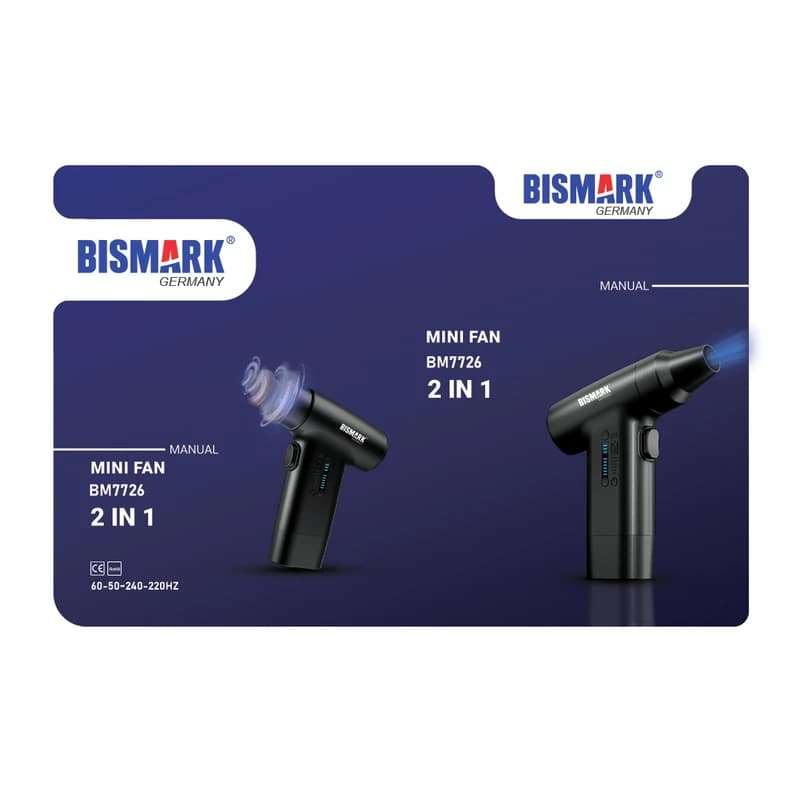 مینی فن بیسمارک مدل bm7726 — تصویر ۴
