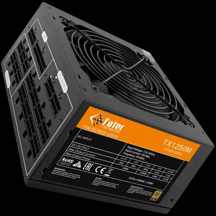 پاور کامپیوتر 1250W مدل TX1250M فاطر Fater