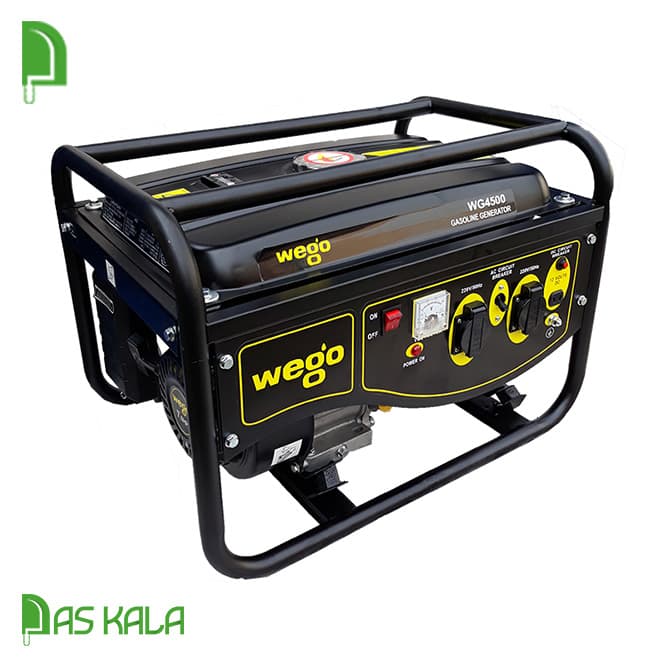 موتور برق بنزینی ویگو 3 کیلووات استارتی مدل WG4500E — تصویر ۴