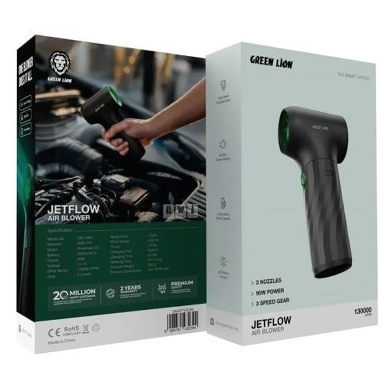 دستگاه دمنده شارژی گرین لاین مدل Green Lion JetFlow Air Blower — تصویر ۷