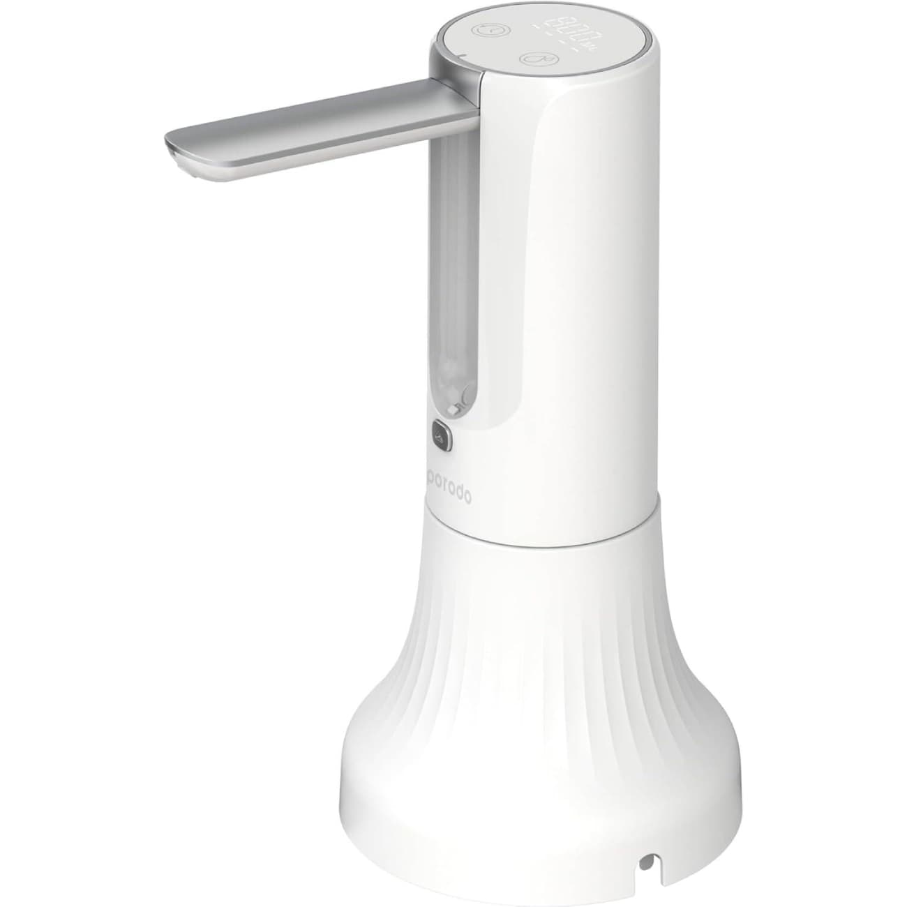 پمپ آب رومیزی شارژی پورودو مدل Porodo Bottle & Tabletop Water Pump PD-LFDTWD-WH — تصویر ۹