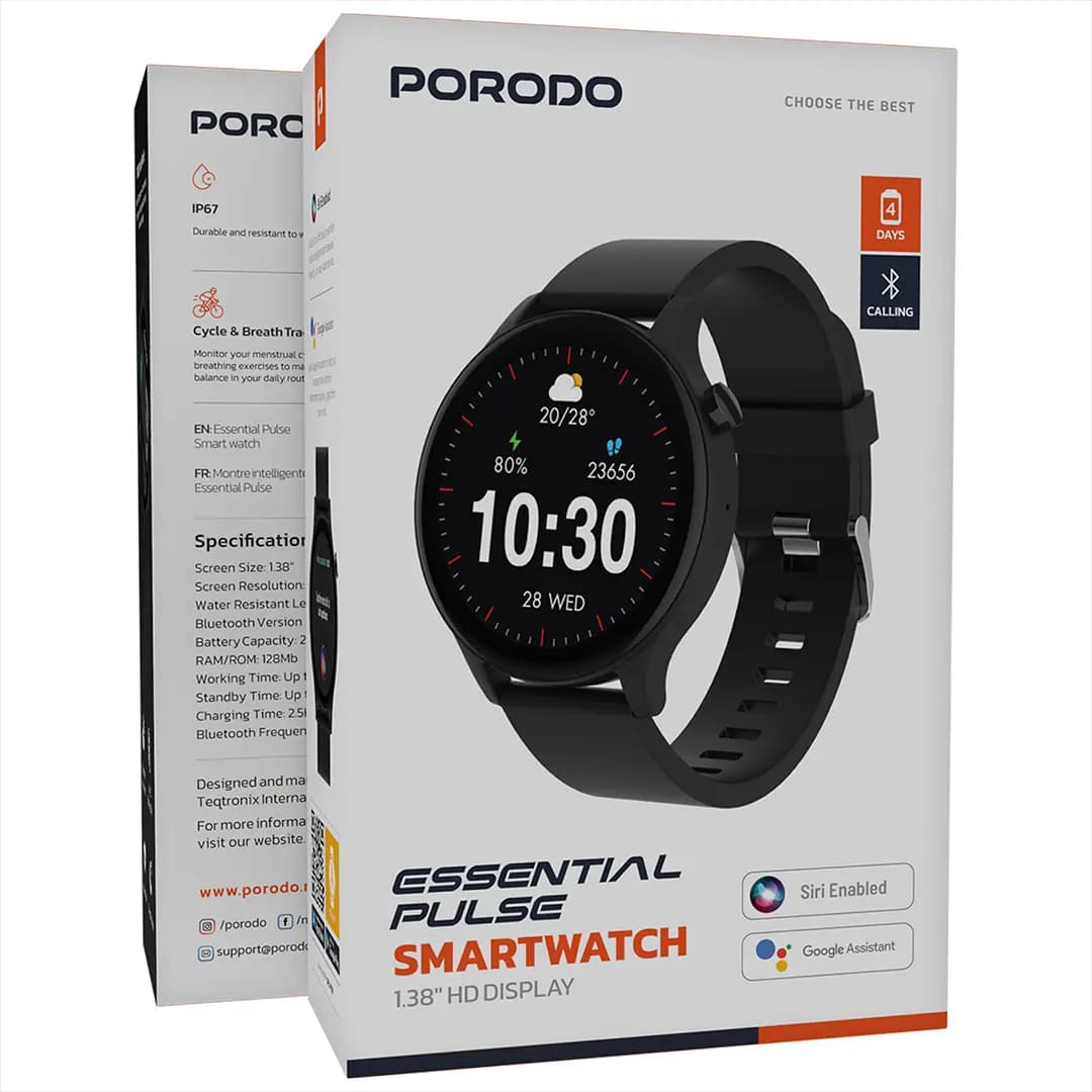 ساعت هوشمند پرودو Essential Pulse مدل 1.38 اینچ — تصویر ۸