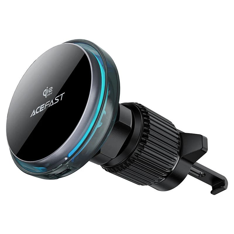 هولدر و شارژ وایرلس دریچه کولری هوشمند ایس فست ACEFAST D61 توان 25 وات — تصویر ۷