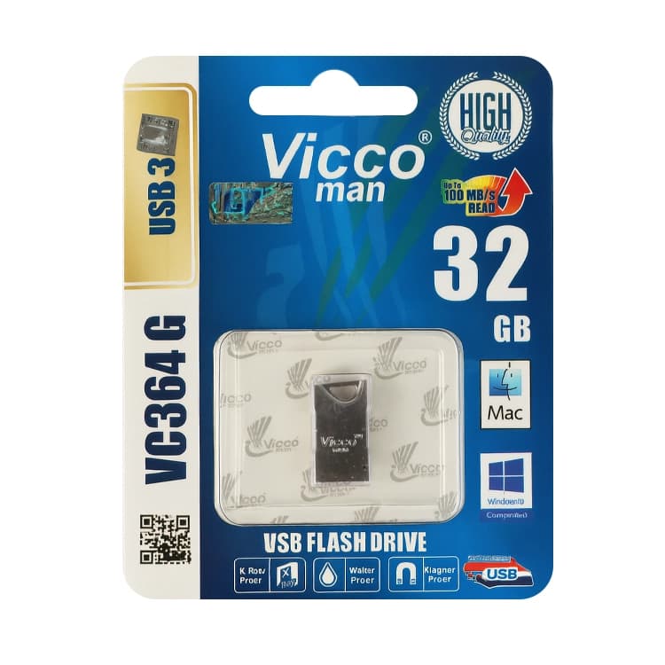 فلش 32 گيگ VICCO مدل USB3.0 VC364 — تصویر ۳
