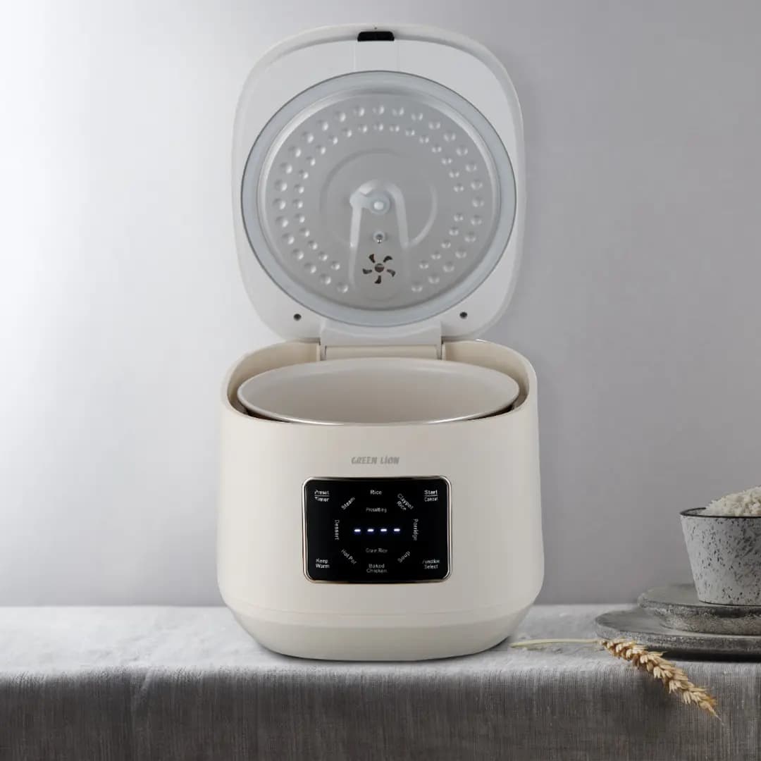 پلوپز گرین لاین مدل Green Lion GNGRC20RC5L GRC-20 Digital Rice Cooker 5L — تصویر ۶