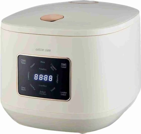 پلوپز گرین لاین مدل Green Lion GNGRC20RC5L GRC-20 Digital Rice Cooker 5L