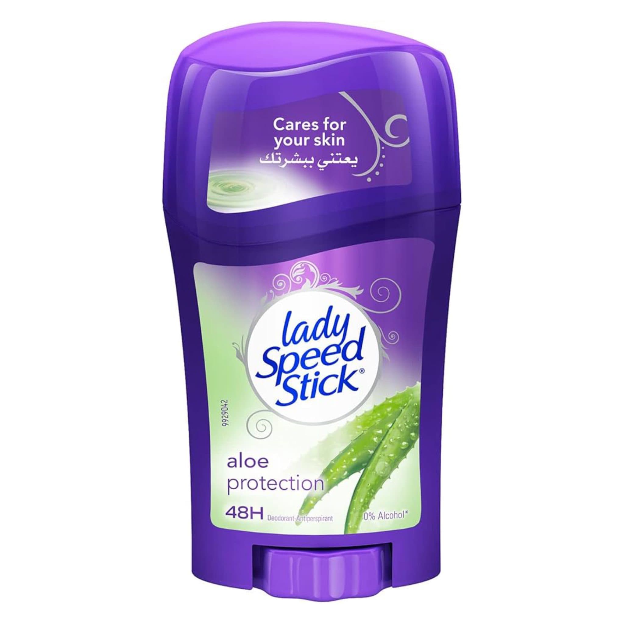مام صابونی زنانه لیدی اسپید آلوئه ورا 45 گرم | Lady speed stick aloe protection — تصویر ۲