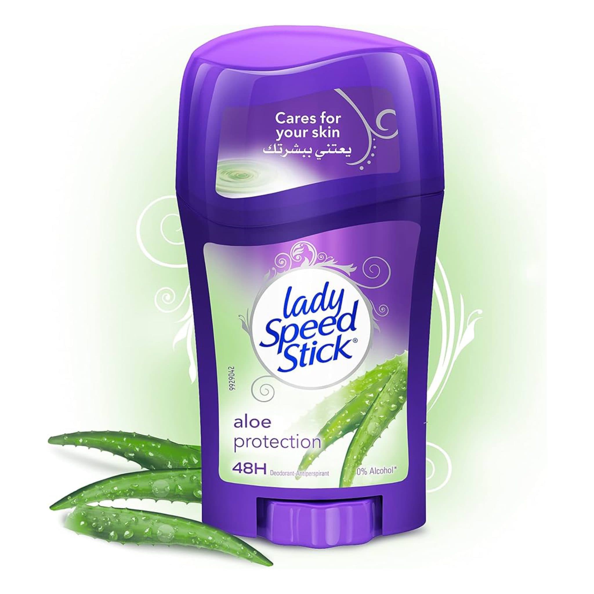 مام صابونی زنانه لیدی اسپید آلوئه ورا 45 گرم | Lady speed stick aloe protection