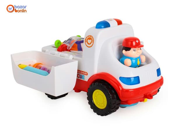 ماشین آمبولانس هولی تویز HuiLe TOYS — تصویر ۱۰