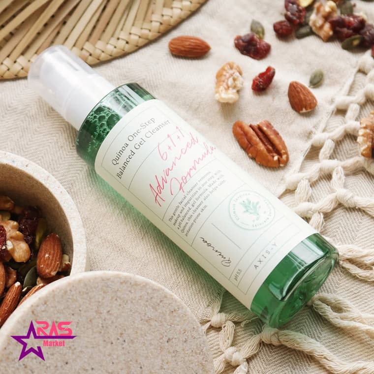 ژل شستشوی صورت اکسیس وای مدل Quinoa One Step Balanced حاوی عصاره کینوا کلاژن ساز و محافظ پوست 180 میلی لیتر — تصویر ۳