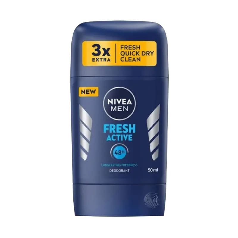 مام صابونی ضد تعریق مردانه نیوآ مدل فرش اکتیو FRESH ACTIVE حجم 50 میل — تصویر ۴