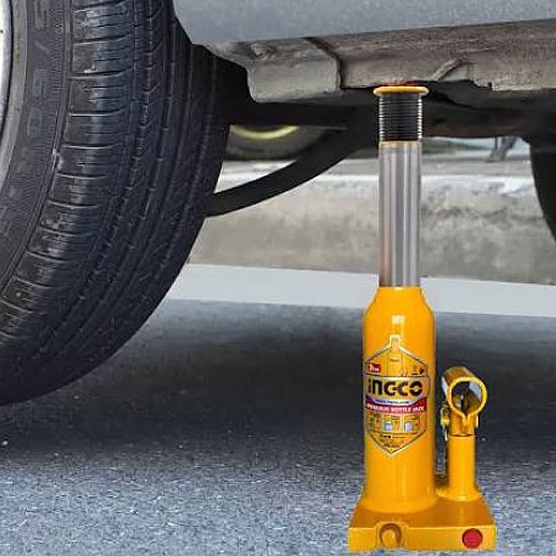 جک هیدرولیکی استوانهای (روغنی) ۲ تن اینکو مدل HBJ202 — تصویر ۳