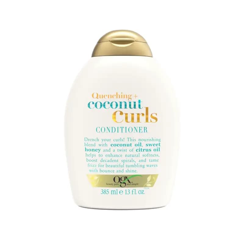 شامپو مخصوص موهای فر اوجی ایکس coconut curls حجم 350 میل — تصویر ۴