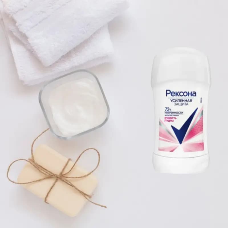 استیک ضد تعریق زنانه رکسونا REXONA مدل POWDER DRY حجم 40 میل — تصویر ۶